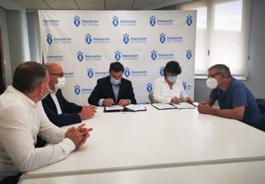 A Deputación da Coruña e o Concello de Moeche asinan este mediodía un convenio de 103.000 euros para a posta en marcha do Centro Comarcal de Apoio Desenvolvemento Rural